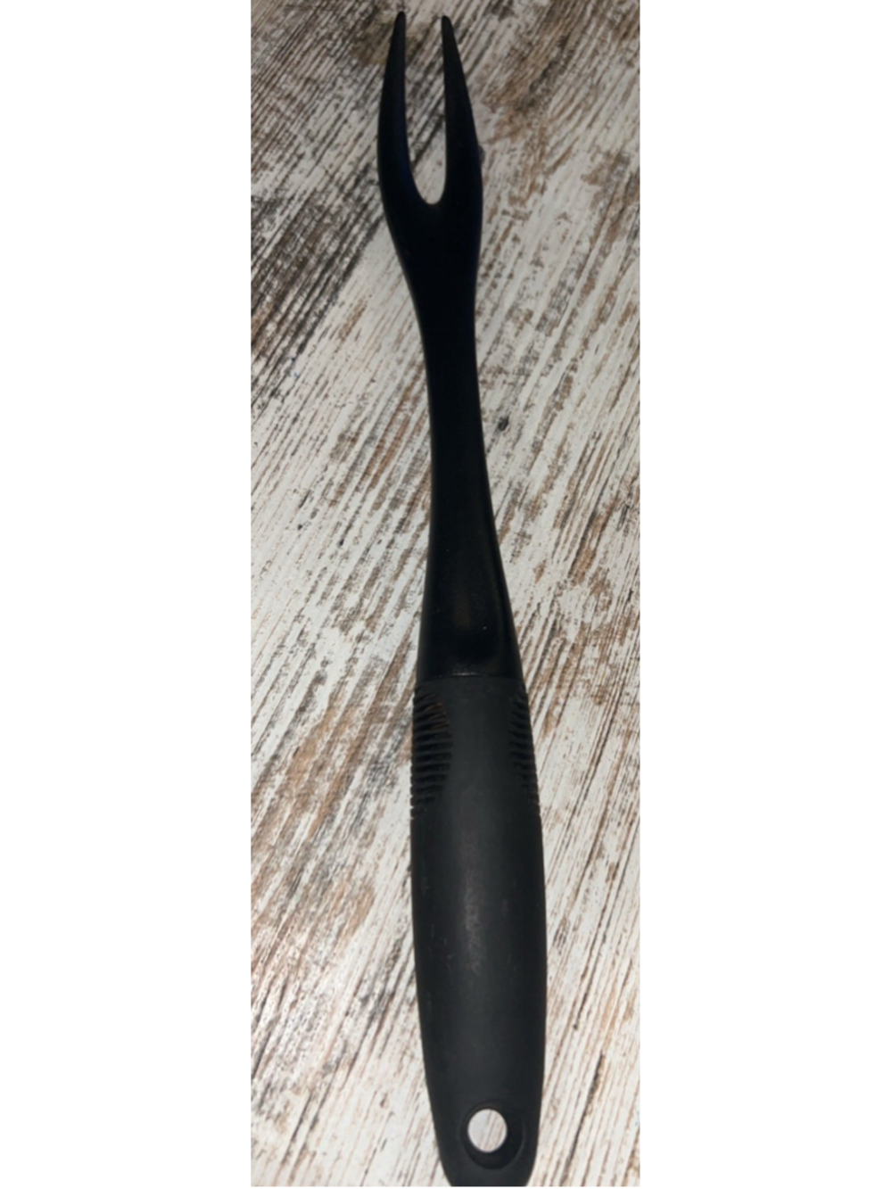 OXO Good Grips black nylon carving fork